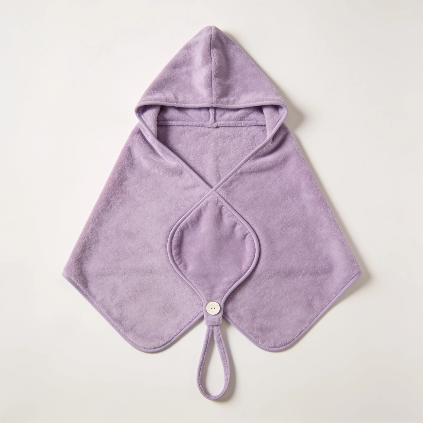 Twist Wrap Salon Towel — Soft lilac